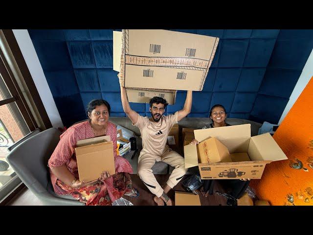 Unboxing in NEW HOME !  | Samsameer_insta