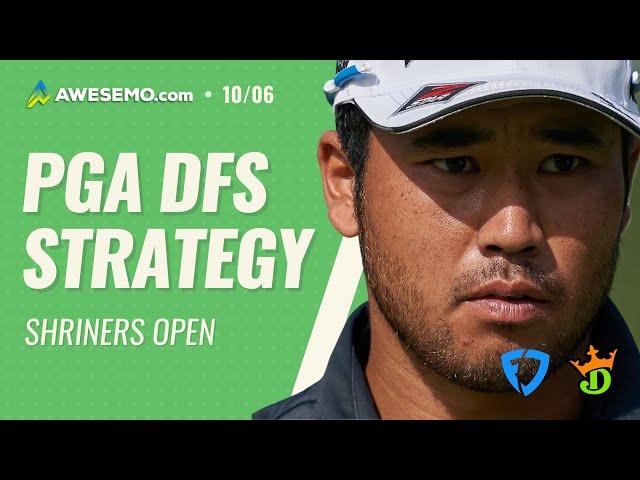 FANTASY GOLF PICKS: SHRINERS OPEN PGA DFS