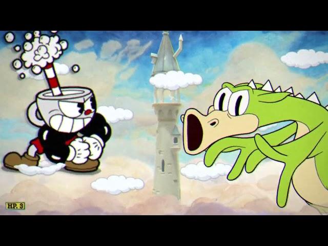 DESTROYING all Cuphead bosses as a GIANT