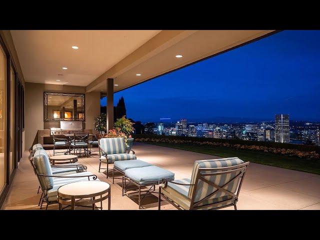 $4,950,000 Stunning home in Portland Oregon with unparalleled elegance and breathtaking city views