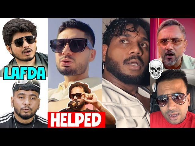 NEW LAFDA KR$NA & RAFTAAR HELPED THIS RAPPER | PUNEET SUPERSTAR ON YOYO | KING VS MANINDER