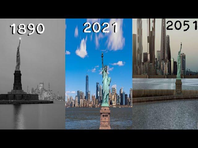 Evolution of New York City (NY) 1890 - 2025