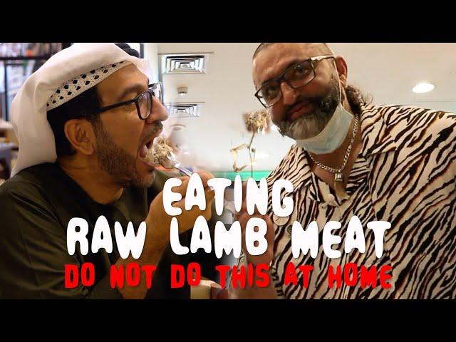 ULTRA-RARE "Raw" Lamb Meat Kabab | Al Ustad Special Kabab | Made In Dubai