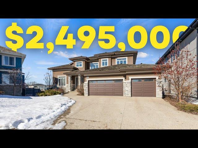 See Inside This $2,495,000 Home in Edmonton