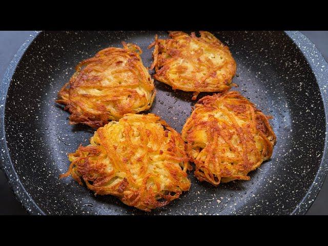 Just 1 Potato & 1 Egg! Quick Breakfast in 5 Minutes. Simple Delicious Potato Recipe. Cheap & Tasty