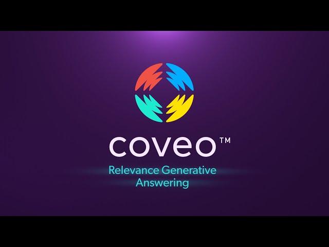 Relevance Generative Answering Overview | Coveo