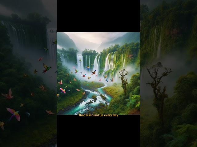 The Hidden Waterfall That Teaches Life Lessons | Unseen Waterfall | #trending | #trendingshorts | #k