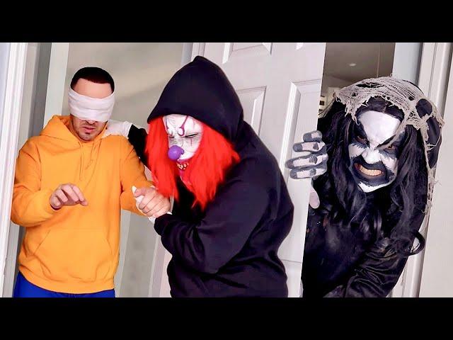 Clown Mocks Blind Man, Monster Saves the Day! 