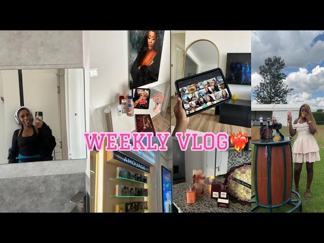 WEEKLY VLOG: I went to a wedding, new skincare, perfume heaven, new wig, getting my life together🫶