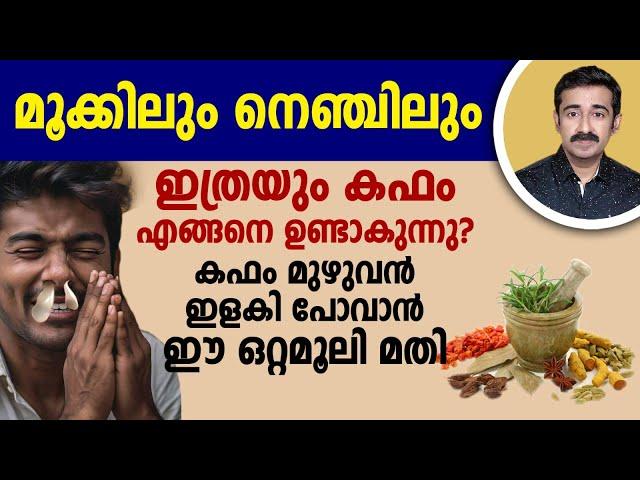 എവിടുന്നാ ഇത്രയും കഫം ? കഫം പെട്ടെന്ന് ഇളകി പോകാൻ ചില നാച്ചുറൽ ഒറ്റമൂലികൾ .. ഉപകാരപ്പെടുന്ന അറിവ്