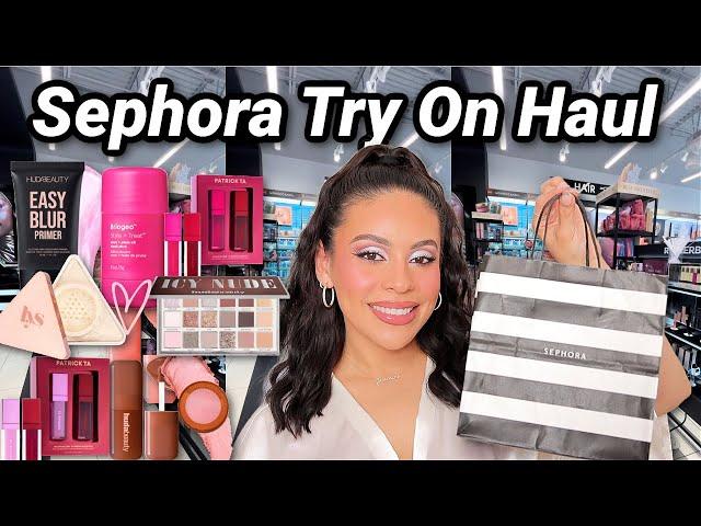 Sephora Sale Haul ️ Full Face of NEW Makeup + Favorites 