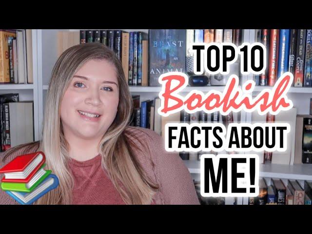 TOP 10 BOOKISH FACTS ABOUT ME 2022 | Fun Bookish Facts | The Enchanted Library of Holly Christine