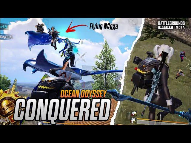 Conquered The Ocean Odyssey 1v4 intense clutches | BGMI - PUBG Mobile