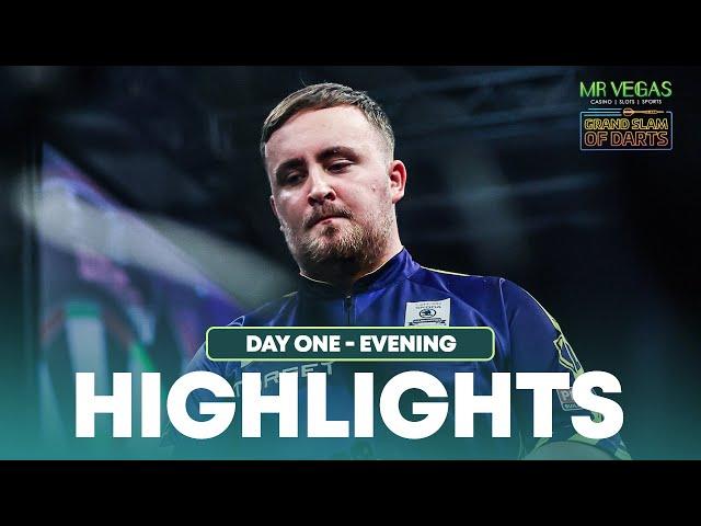 WIDE OPEN  Day One Evening Highlights - 2024 Grand Slam of Darts