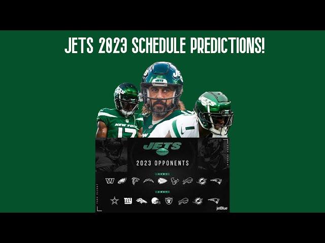 NY Jets 2023 SCHEDULE & RECORD PREDICTIONS! | Jack Talks Jets