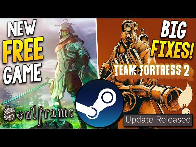 BIG STEAM UPDATES - NEW FREE GAME UPDATE + Big Game Fix and MORE!