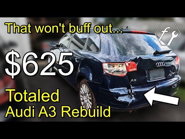 Rebuilding a TOTALED Audi A3 - Part 1: Structural Damage