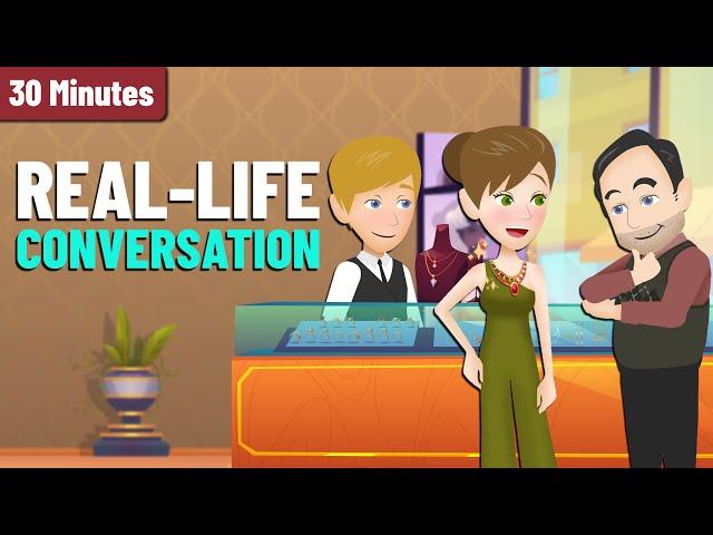 Learn English Conversation for Daily Life | Easy Practice English Speaking & Listening for Beginners