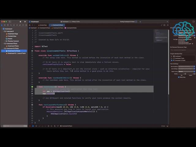 Live Coding AI Pair Programming with XCode