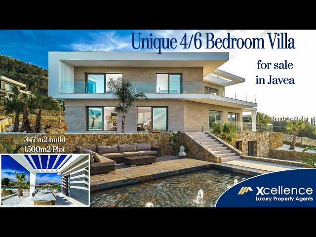 4 BED Luxury Modern VILLA with MOUNTAIN and SEA VIEWS  on Spain's Costa Blanca | Xcellence Javea