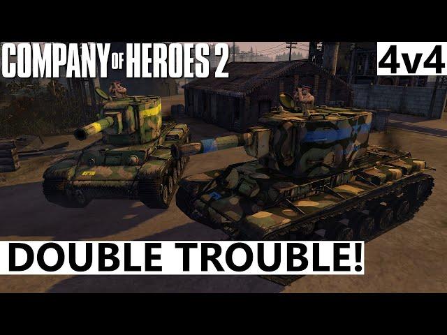 Double Trouble! - Company of Heroes 2 - 4v4