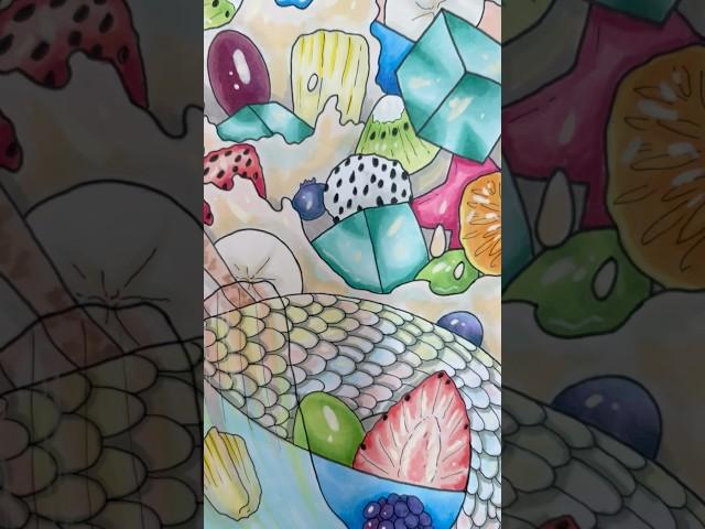 What’s your favorite fruit?  #fruit #copicmarkers #artist