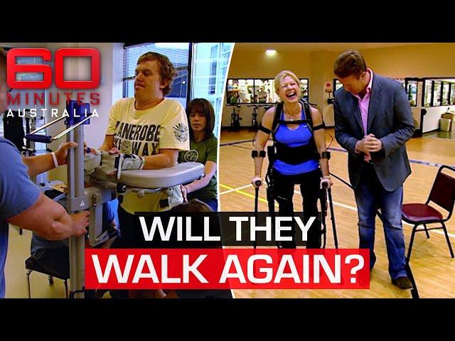 Can science help people paralysed by spinal injuries to walk again? | 60 Minutes Australia