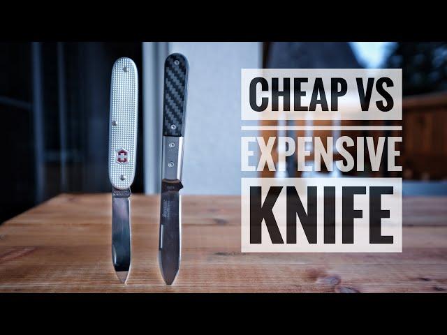 What's The Difference Between a 14€ and a 140€ Knife? [4K]