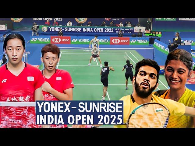 TANISHA CRASTO/DHRUV V/S CHEN CHENG/HSU YIN-HUI YONEX-SUNRISE INDIA OPEN 2025 | R32