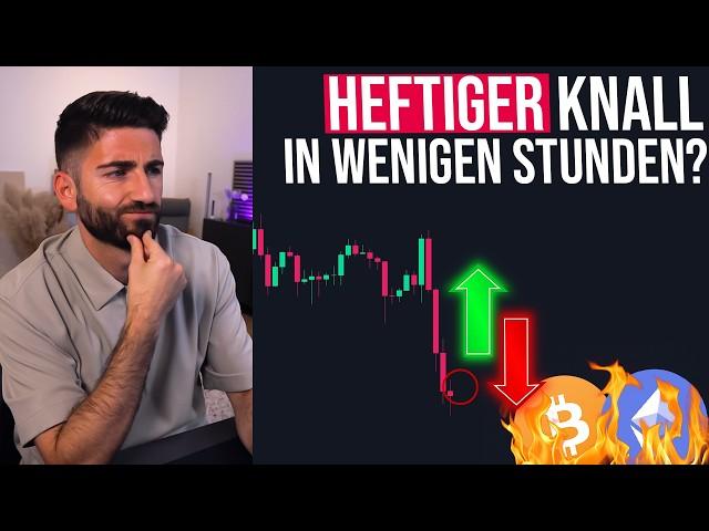 Bitcoin: Großer Knall in den nächsten Stunden erwartet! (2 signifikante Events)