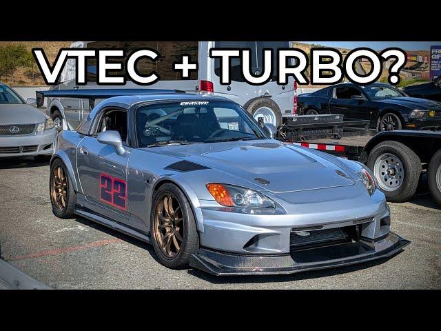 380whp Honda AP1 S2000 Track Review - TURBO VTEC Monster!