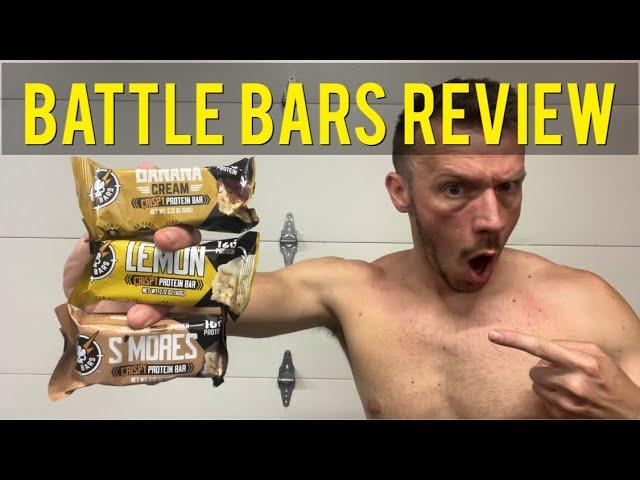 Battle Bars REVIEW | Crispy Protein Bar