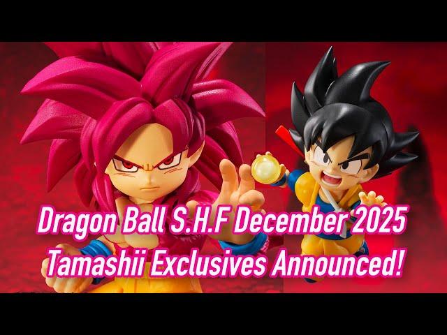 【TGBtoys】Bandai Dragon Ball SHFiguarts 2025December Tamashii Web Shop Super Saiyan 4 Goku Mini Daima