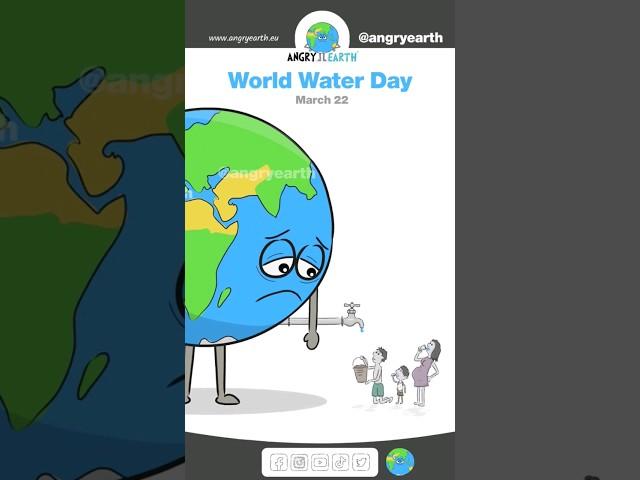 World Water Day - March 22 #shorts #savethewater