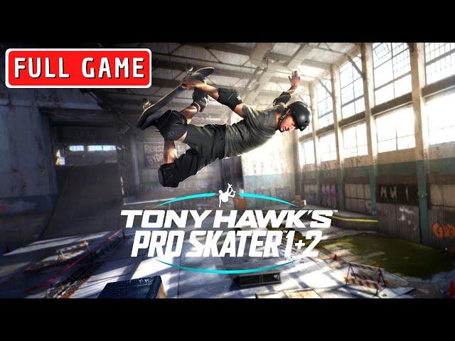 Tony Hawk's Pro Skater 1+2: 100% FULL GAME - All Goals, Medals, Stats and Collectibles!