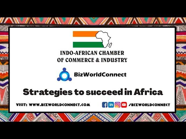 "Strategies to succeed in Africa" Webinar