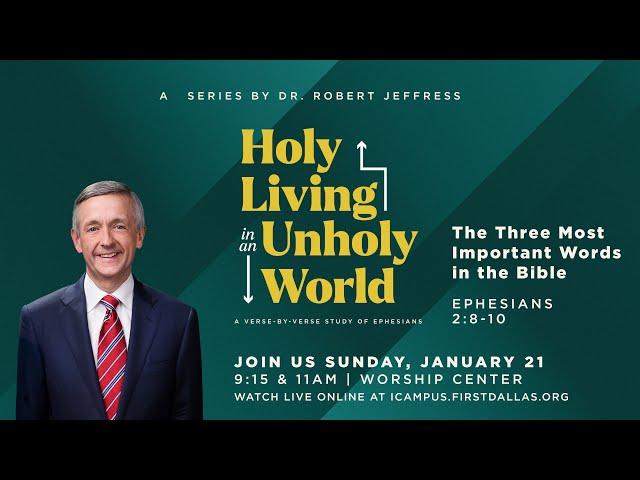 LIVE: "Holy Living In An Unholy World" | January 21, 2024 | 9:15am CT