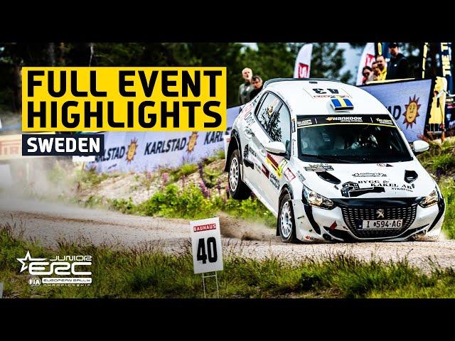 Junior ERC Highlights I ERC Bauhaus Royal Rally of Scandinavia 2024