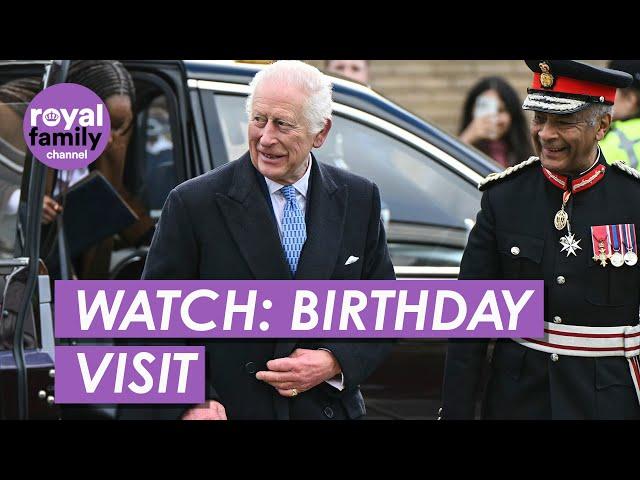 WATCH: King Marks Birthday by Visiting Coronation Food Project Hub in Deptford