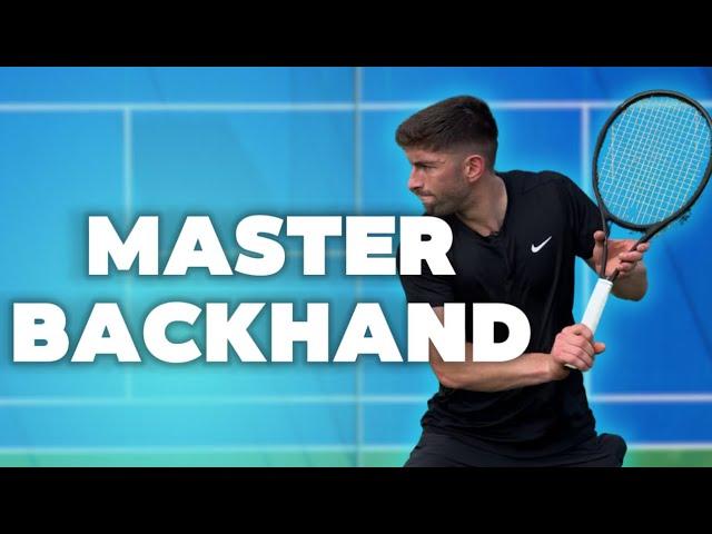 Single Handed Backhand Lesson with an ATP PRO