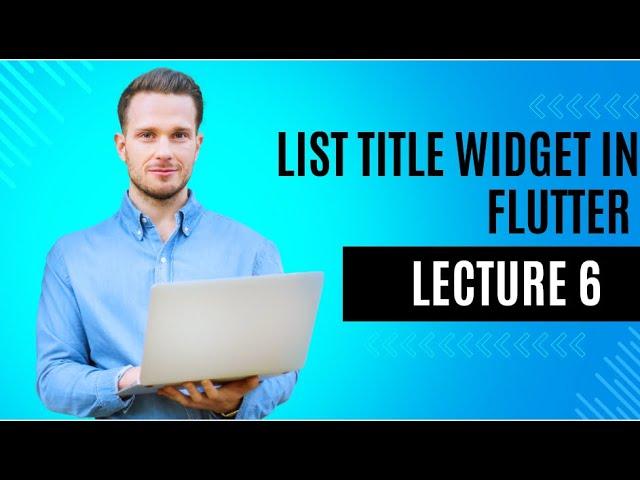 how to use list title widget in flutter in urdu 2024