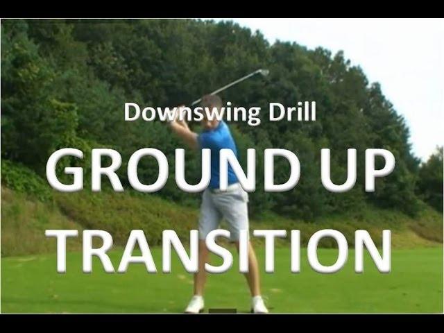 Golf Swing Downswing Drill - Transition Drill