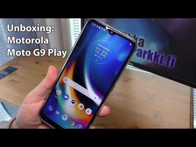 Testissä Motorola Moto G9 Play