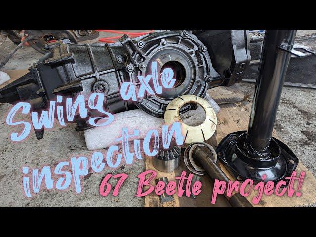 PART 18! 1967 VW project Beetle swing axle strip down and inspection plus new gaskets