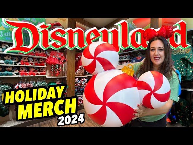 DISNEYLAND CHRISTMAS & HOLIDAY 2024 MERCH IS HERE! + Downtown Disney Update! Construction & More!