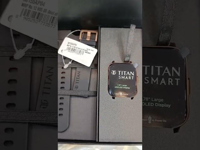 Titan Smart Watch with Amoled Display #titan #smartwatch