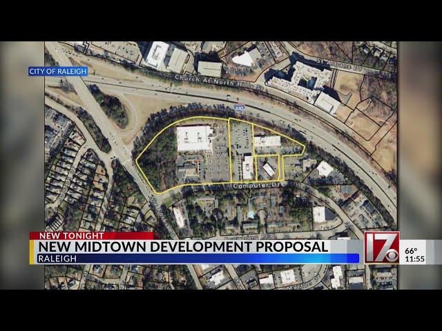 Plan would bring new high rise to Raleigh's Midtown area