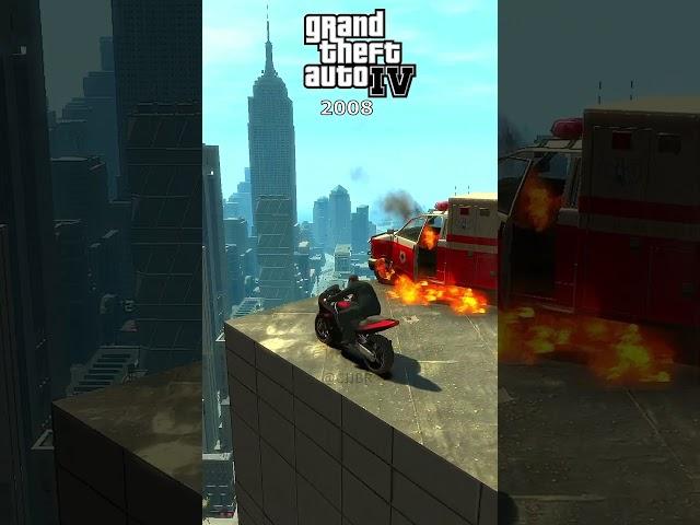 MOTORCYCLE EXPLODING IN MID-AIR GTA EVOLUTION @TomsGTACenter  #gta #gtav #gta5 #gta4 #gtasanandreas