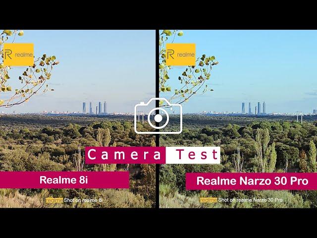 Realme 8i vs Realme Narzo 30 Pro | Camera Comparison | Camera Test | | Tech Song |