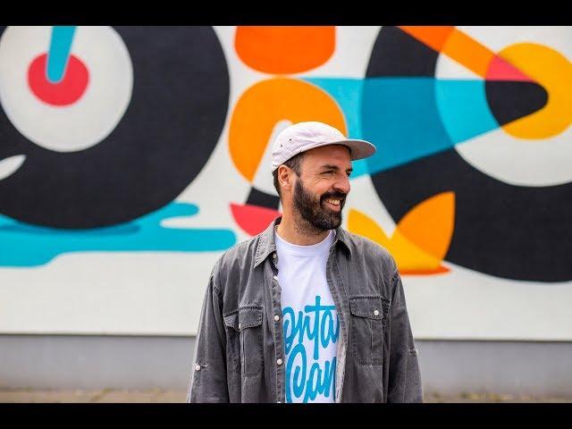Ruben Sanchez Mural for Stadt.Wand.Kunst 2019